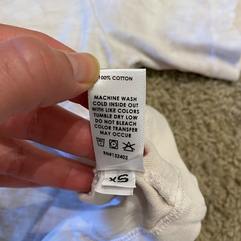 Cotton Citizen Women’s Tee Crop Baby Tee Size XS Shirt T-Shirt - Picture 8 of 8